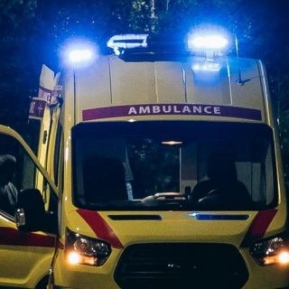 Image by Mikhail Nilov taken from https://www.pexels.com/photo/ambulance-on-road-at-night-28123710/